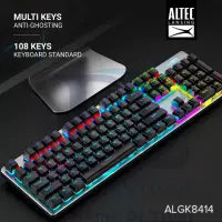 ALTEC LANSING ALGK8414 WIRED GAMING KEYBOARD BLUE/RED SWITCH (GRAY)